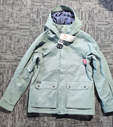 New Dakine Yukon Jacket Mens Large Duck Green