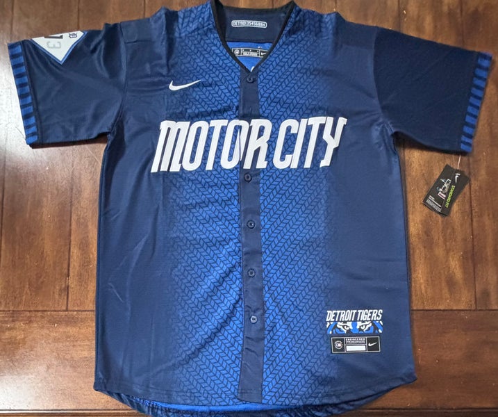 Detroit Tigers City Connect Motor City Kerry Carpenter Adult Medium NWT