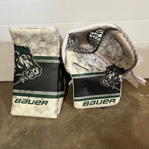 Bauer 2X Pro Glove and Blocker Pro Stock (Used)