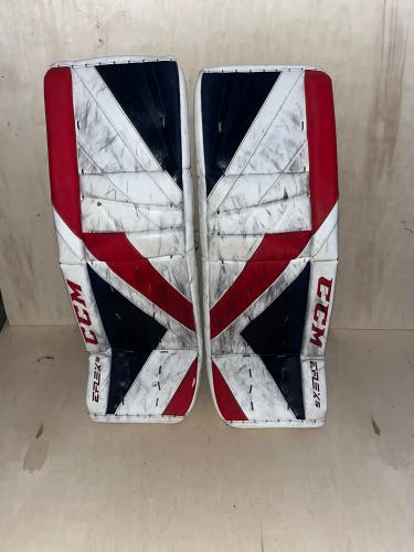 32" CCM Extreme Flex 5 Pro Goalie Leg Pads Pro Stock (Used)