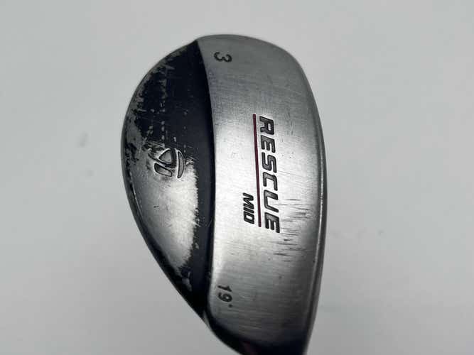 TaylorMade Rescue Mid 3 Hybrid 19* 65g Regular Graphite Mens RH