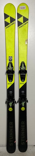 Kid's Fischer 151cm Park Stunner Skis With Fischer FJ7 Bindings (Used)(SY2785)