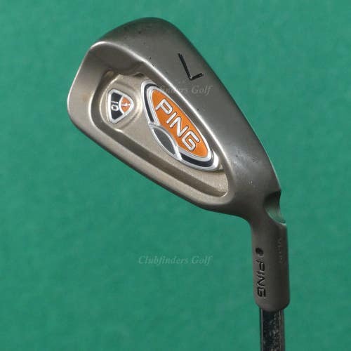 Ping i10 Black Dot Single 7 Iron Ping AWT Steel Stiff DEMO