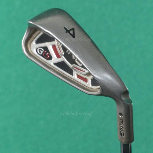 Ping G15 Black Dot Single 4 Iron Karsten AWT Steel Stiff *READ*
