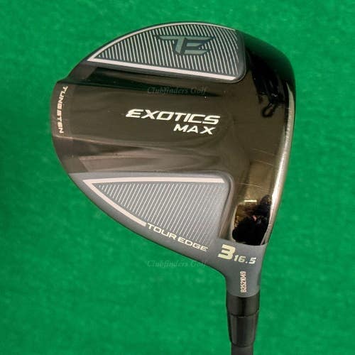 Tour Edge 2025 Exotics MAX 16.5 Fairway Wood 3 Ventus Red 6-R Regular w/ HC