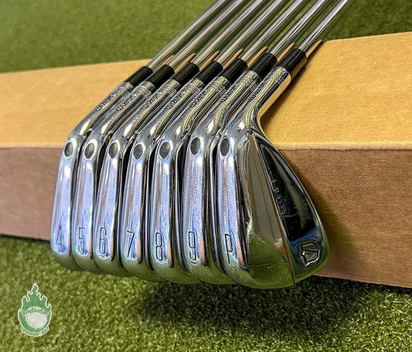 Used RH Wilson Staff Model Irons 4-PW DG MID 115 S300 Stiff Steel Golf Set