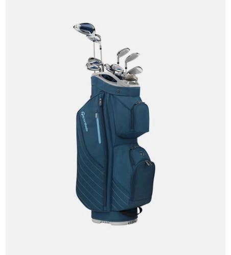 NEW TaylorMade Ladies Kalea Premier Package SET Navy -  Left Hand #9933