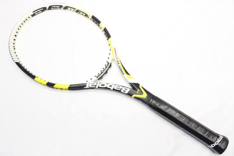 *USED* 2011 BABOLAT AERO STORM GT TENNIS RACQUET (4 3/8) FROM A COLLECTOR