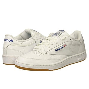 Reebok Club C 85 Sneakers Men's US 12 White Leather Lifestyle Shoes HAWK2658