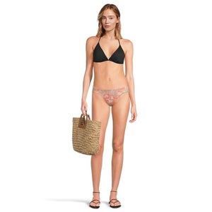 BECCA Coral Reef Adela Hipster Bottom Women's Medium Multicolor Swimwear DDR2516