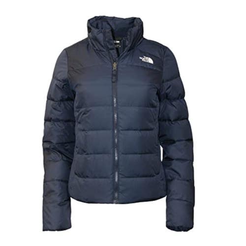 The North Face Flare II Puffer Jacket Women's Medium Blue Down Insulated KFC584
