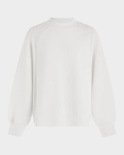 Varley Goulding Sweatshirt Women's XS Ivory Raglan Sleeve Everyday Wear DDR2430