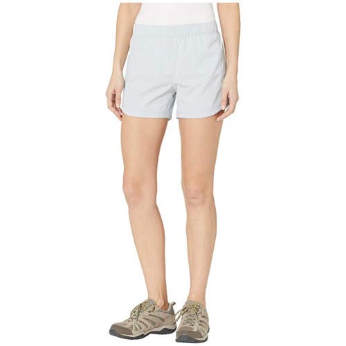 Columbia PFG Tamiami Shorts Women's XL Gray 4" Inseam Pull On Fishing KFC511