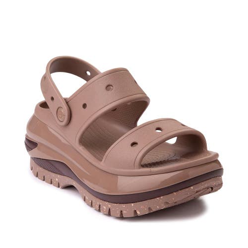 Crocs Classic Mega Crush 207989-2Q9 Sandals Men's US 7 Brown Platform HAWK2686