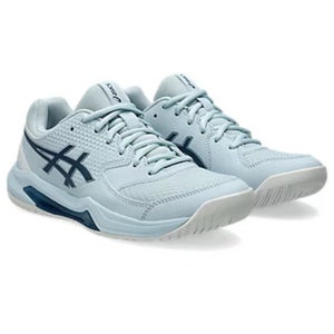 Asics Gel-Dedicate 8 1042A236-020 Women US 6 Cool Gray Pickleball Shoes HAWK2680