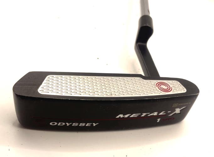 Odyssey Metal-X 1 Mid Putter 43" Counter Balance Original Shaft/Grip *Good*