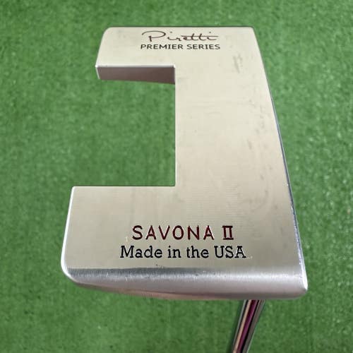 Piretti Series Savona II Premier Series Putter 35 Right Handed USA Made