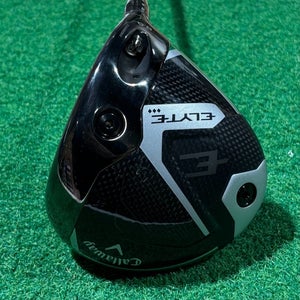 Callaway Elyte Triple Diamond Driver 8.0* X-Stiff Aretera EC1 Blue 75g RH Used