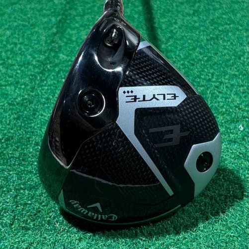 Callaway Elyte Triple Diamond Driver 8.0* X-Stiff Aretera EC1 Blue 75g RH Used