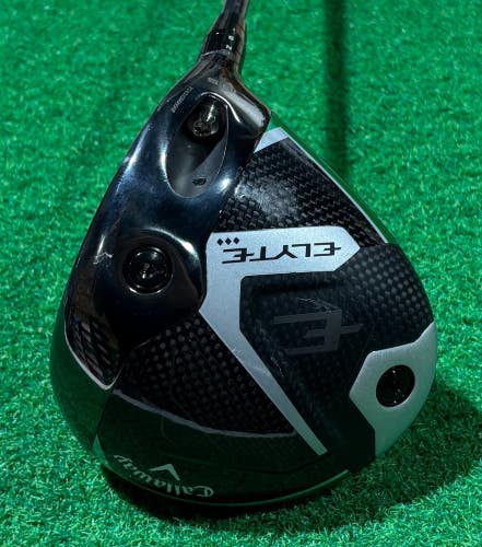 Callaway Elyte Triple Diamond Driver 10.5 * Stiff Aretera EC1 Blue 55g RH Used