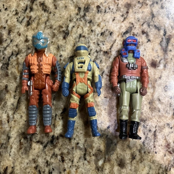 80s Kenner M.A.S.K. Lot - Hondo MacLean, Julio Lopez, Clutch Hawks (w/ Masks)