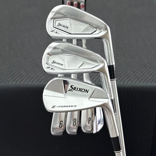 SRIXON ZXI5/ZXI7/Z-FORGED II COMBO IRON SET 5-P