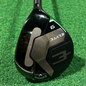 Callaway Elyte 24* 9 Wood Seniors Vanquish 4 R2 RH Used