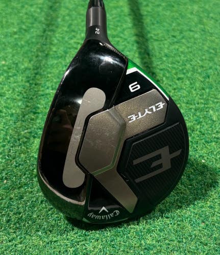Callaway Elyte 24* 9 Wood Seniors Vanquish 4 R2 RH Used