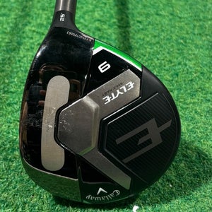 Callaway Elyte Max Fast 25* 9 Wood Seniors Vanquish 4 R2 RH Used