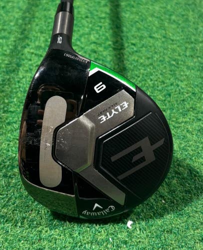Callaway Elyte Max Fast 25* 9 Wood Seniors Vanquish 4 R2 RH Used
