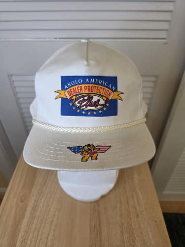 Vintage Anglo-American Dealer Protection Plus Snapback Hat