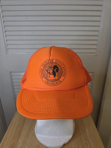 Vintage Idaho Hunter Education Graduate Mesh Snapaback Hat