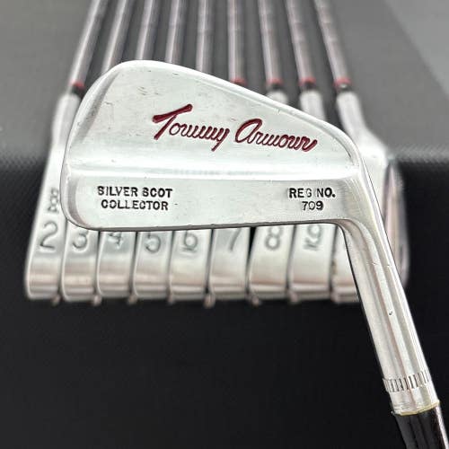 TOMMY ARMOUR SILVER SCOT COLLECTOR 709 IRON SET 1-P