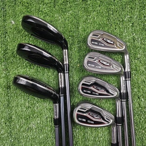 Adams Idea A12 OS Combo Hybrid Iron Set 4-PW 4H 5H 6H 7-PW Regular Flex RH + HCs