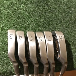 Ping i3 O-Size Orange Dot Irons Set (3-8 Irons) Cushin JZ Stiff Steel Shafts