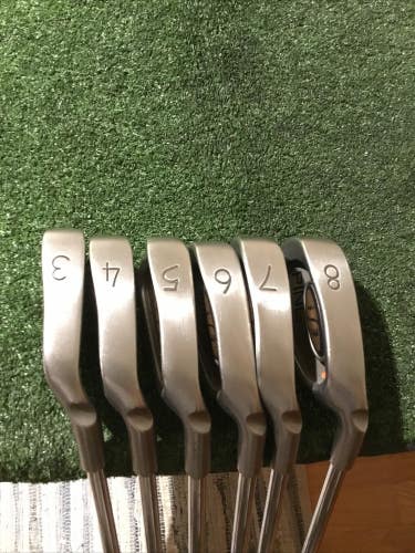 Ping i3 O-Size Orange Dot Irons Set (3-8 Irons) Cushin JZ Stiff Steel Shafts