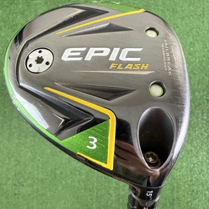 Callaway Epic Flash 3 Wood 15 Tensei Blue AV Series 75 Stiff Flex 43