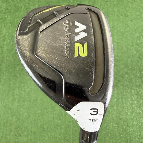 TaylorMade 2017 M2 3 Rescue Hybrid 3H REAX 75 Stiff Flex Graphite 40.5