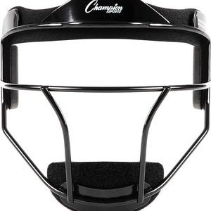 Champion Sports Classic Steel Youth Softball Fielder's Face Mask FMYBK New