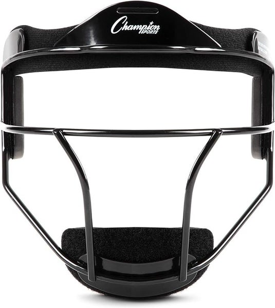 Champion Sports Classic Steel Youth Softball Fielder's Face Mask FMYBK New