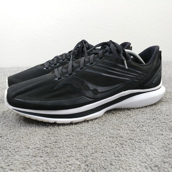 Saucony Kivara 12 Mens Size 11 Running Shoes Low Top Black Sneakers