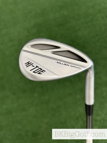 Taylormade Milled Grind Hi Toe Chrome 60 Degree Wedge / Stiff