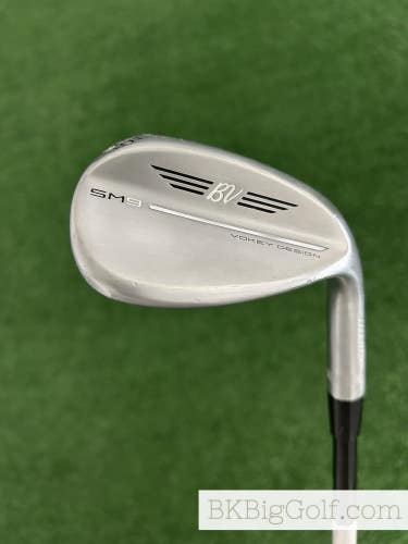 Titleist Vokey SM9 Chrome 56 Degree Wedge / Regular
