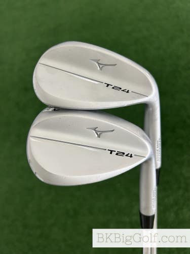 Mizuno T24 White Satin 2 Wedge Set (52 & 56 Degrees)