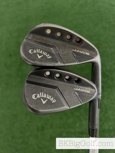 Callaway Jaws Full Toe Black 2 Wedge Set (54 & 58 Degrees)