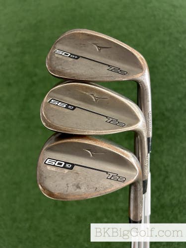 Mizuno T22 Copper 3 Wedge Set (50, 56, & 60 Degrees)