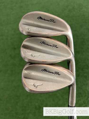 Mizuno Pro 25 T1 Copper 3 Wedge Set (52, 56, & 60 Degrees)