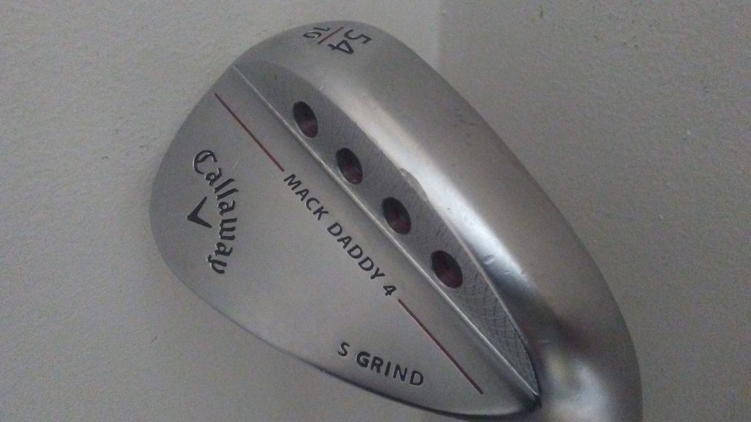 Callaway Mack Daddy 4 Sand Wedge 54* 10* (Chrome, S-Grind, Steel) Golf Club