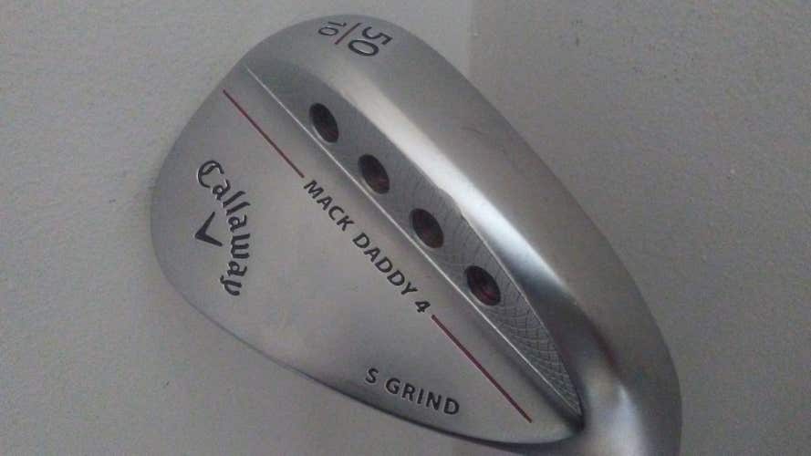 Callaway Mack Daddy 4 Gap Wedge 50* 10* (Chrome, S-Grind, Steel) Golf Club