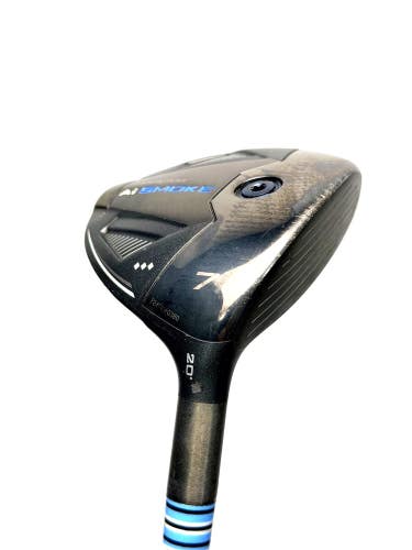 Callaway Ai Smoke Triple Diamond 7 Wood 20 Denali Black 80g Stiff Flex